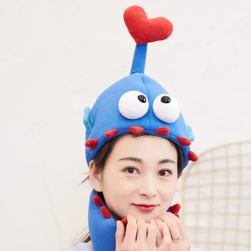 Plumo皮洛姆小怪兽会跳舞的帽子 - 帽子 - 其他材质 蓝色