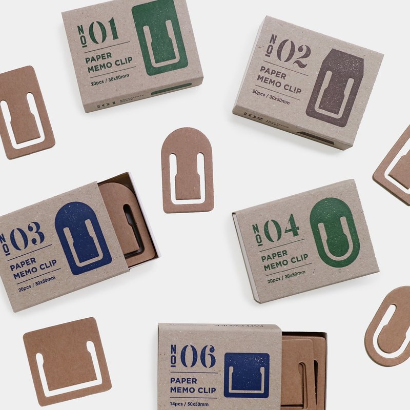 纸制标记书签夹 - 书签 - 纸 卡其色