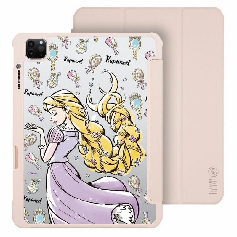 Disney迪士尼公主长发姑娘 iPad Air/pro可拆式防摔透明 实色折套 - 平板/电脑保护壳 - 塑料 多色