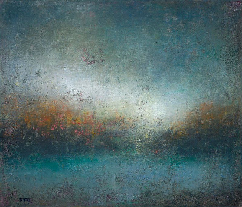 林丽云油画创作原作      只有云知道 - 海报/装饰画/版画 - 其他材质 透明