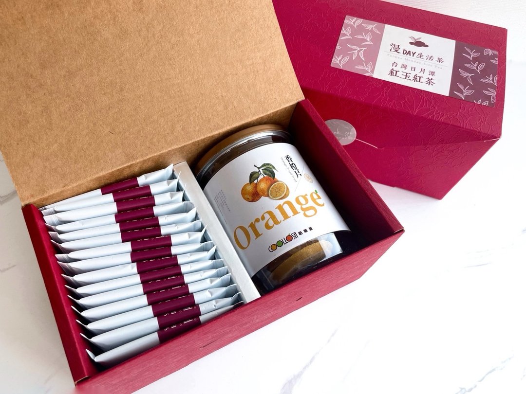 漫Day生活茶 阿萨姆红茶袋茶包+果干 礼盒附赠手提袋 日月潭红茶 - 茶 - 其他材质 