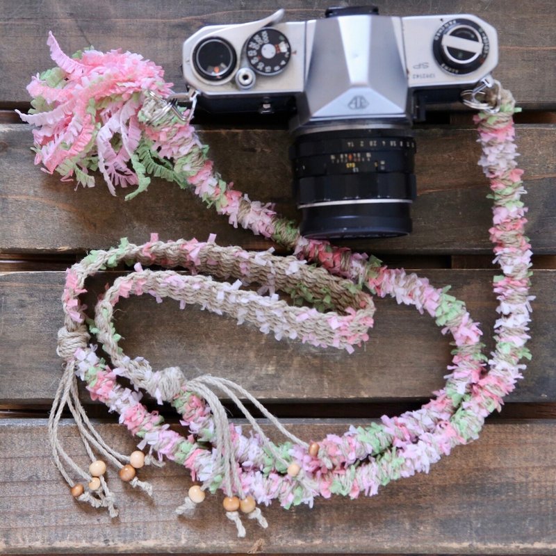 数量有限/Blossom 纱麻相机背带/腰带 - 相机背带/脚架 - 棉．麻 紫色