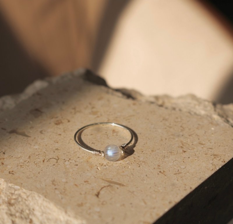 庄园日记 - 戒指 - 半宝石 银色