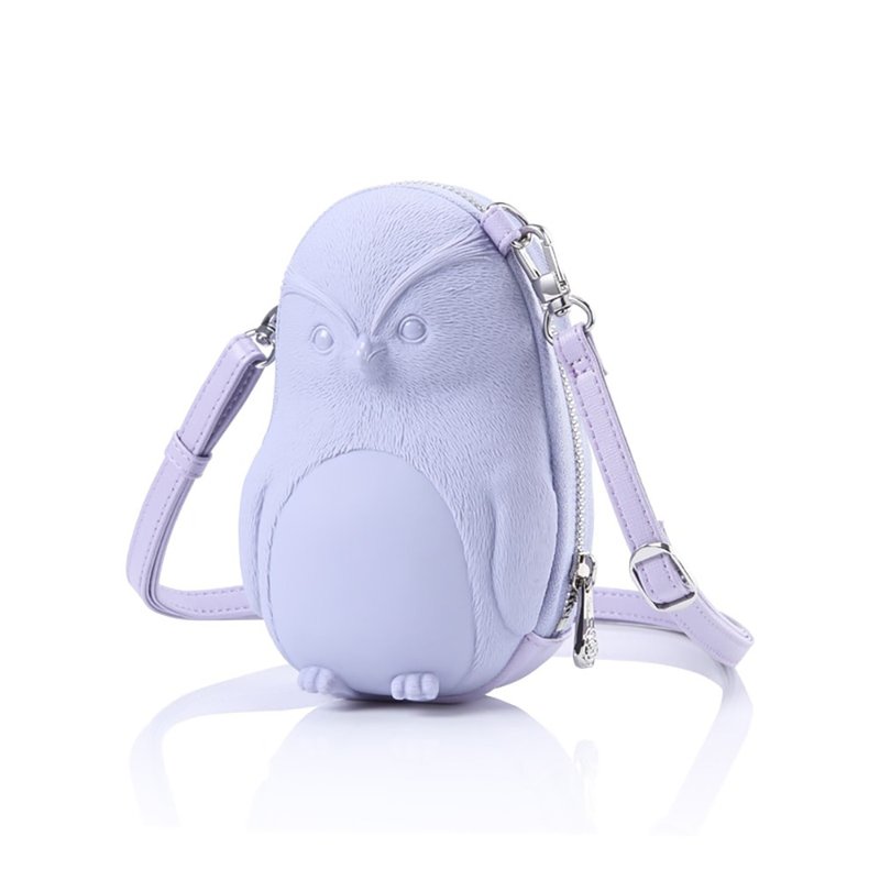 香港Adamo 3D Bag耶达峡湾企鹅斜挎单肩包欧美时尚女包小圆包休闲 - 侧背包/斜挎包 - 其他材质 多色