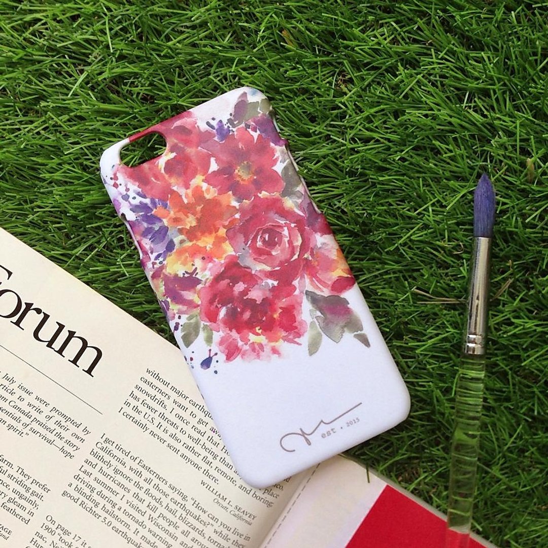 case flower collection - 平板/电脑保护壳 - 塑料 红色