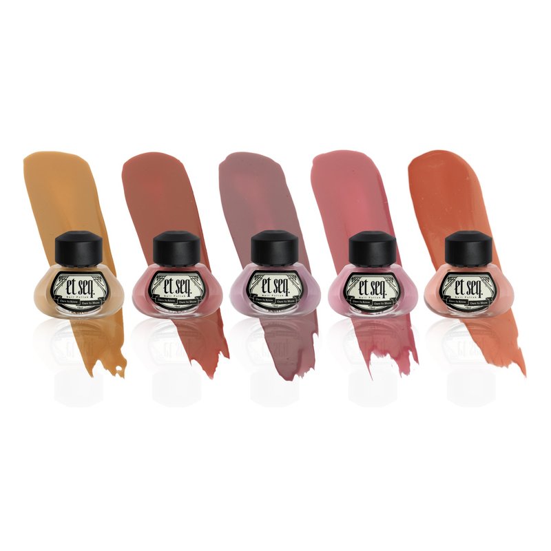 珍・奥斯汀 五色组合 - 指甲油/指甲贴 - 其他材质 多色