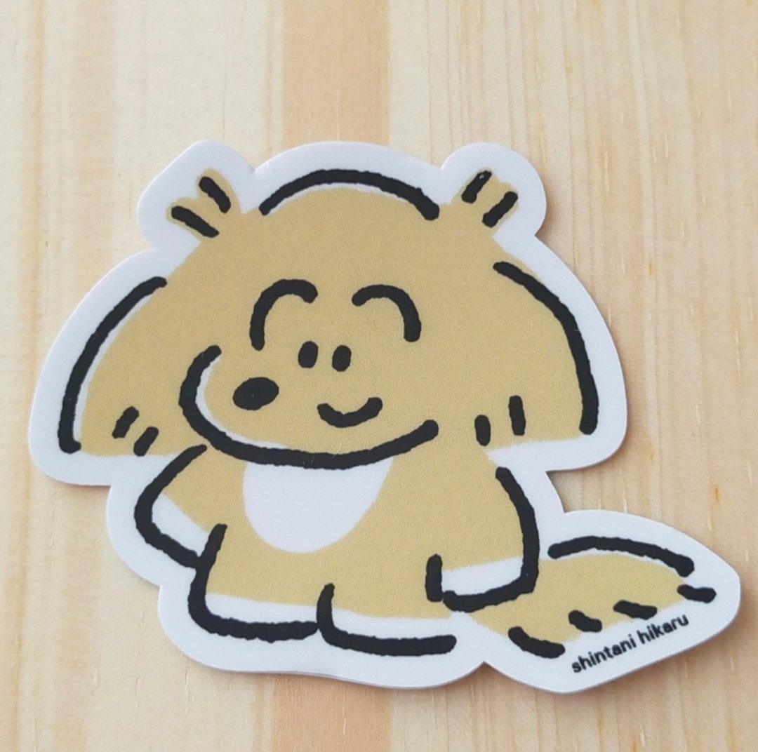 腊肠犬贴纸 黄色 - 贴纸 - 其他材质 