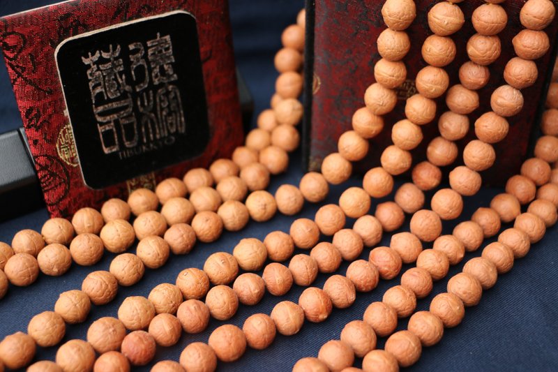 精品尼泊尔正统凤眼菩提12mm 红皮凤眼菩提子念珠 佛珠串珠设计 - 手链/手环 - 植物．花 