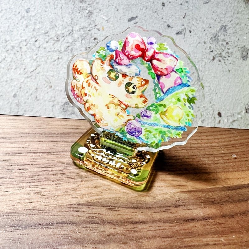 圣诞快乐-硅胶压克力立牌印章 - 印章/印台 - 压克力 多色