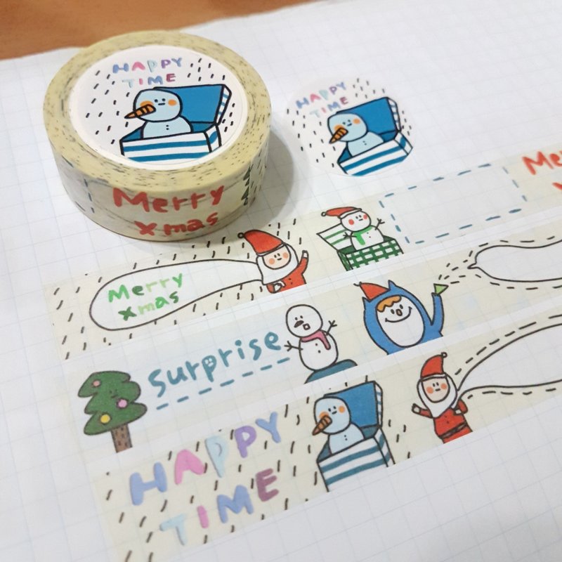 Ning's纸胶带-圣诞节款#4 - 纸胶带 - 纸 