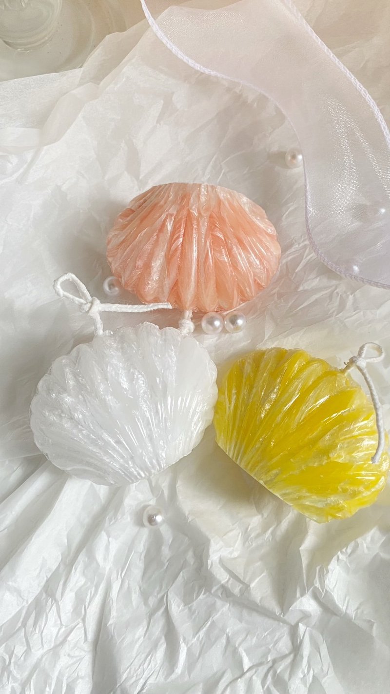 【经典款】冰晶小贝壳蜡烛  造型蜡烛 - 蜡烛/烛台 - 蜡 