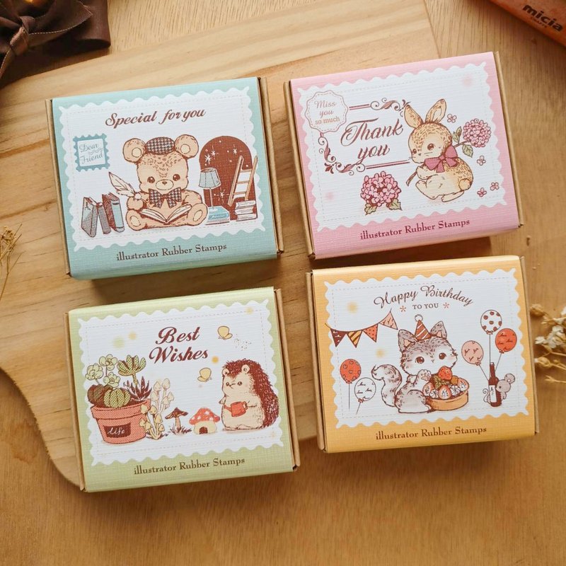 illustration插画印章 - 印章/印台 - 其他材质 