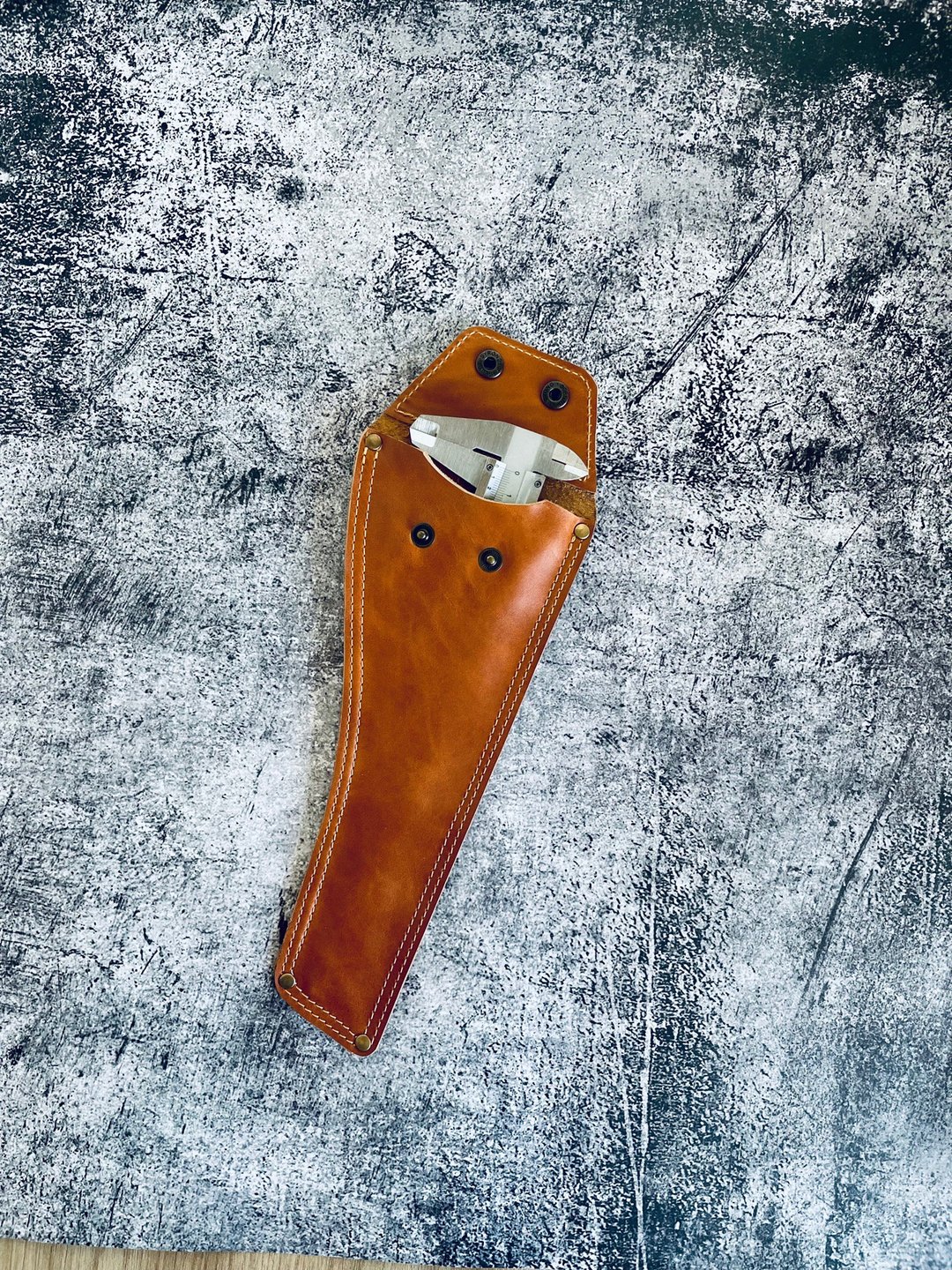 Leather Caliper Holster, Leather Vernier caliper cover, Vernier caliper case - 其他 - 真皮 多色