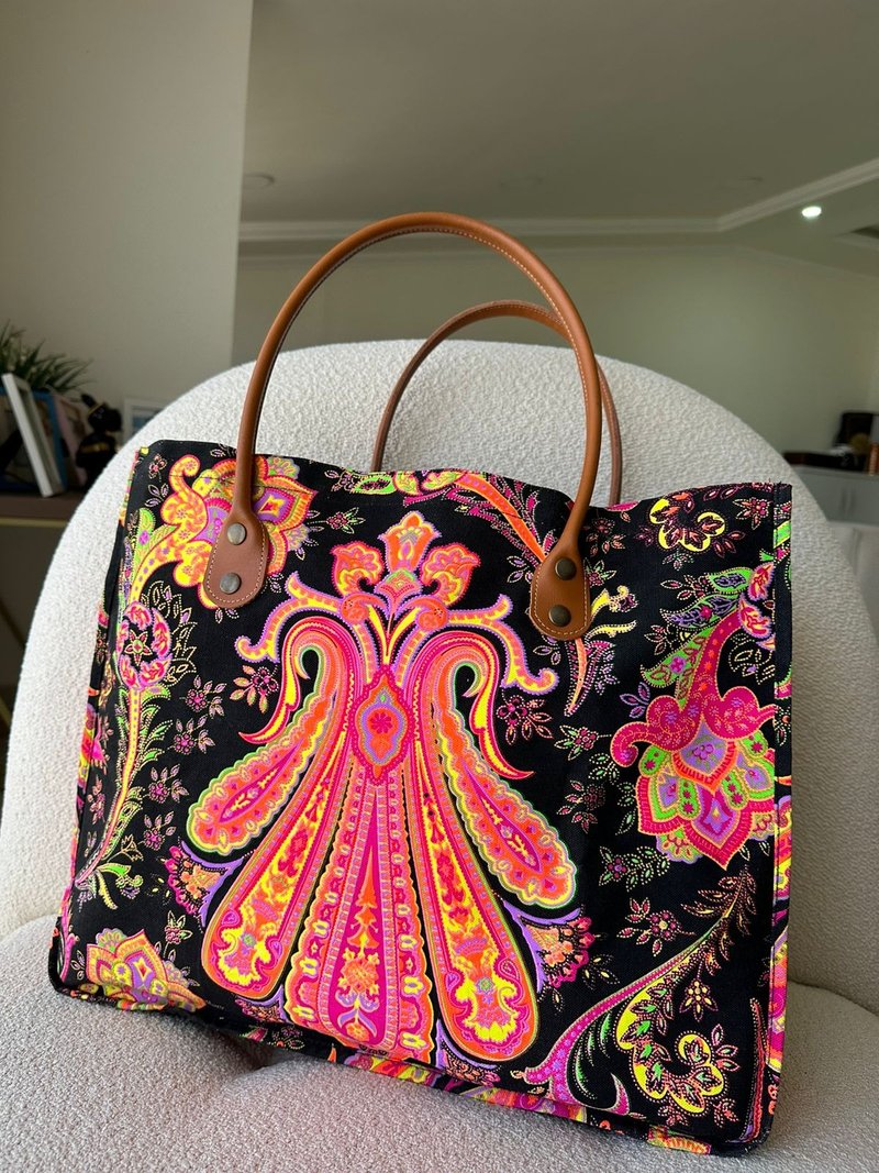 帆布包 独特可爱 适合婚礼、新娘赠礼 - 行李箱/行李箱保护套 - 竹 