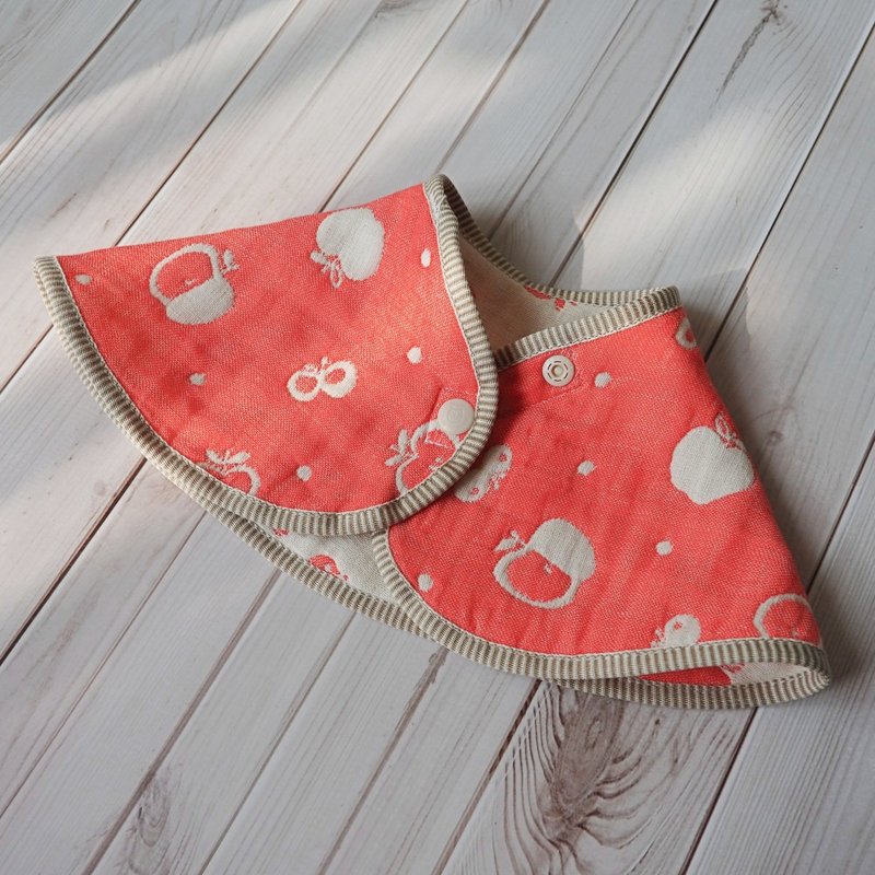 六重纱拍嗝围兜_口水巾_吐奶巾_枕巾_副食品阶段适用(台湾制造) - 围嘴/口水巾 - 棉．麻 多色