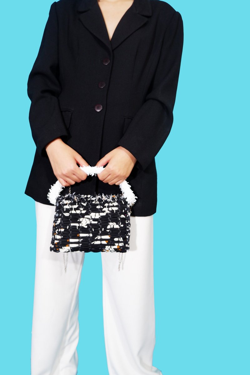 Mini Daily Crossbody Bags - 皮夹/钱包 - 尼龙 黑色