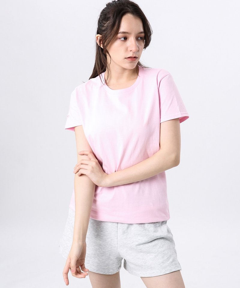 Best Tag 女版柔棉修身T恤 粉红 - 女装 T 恤 - 棉．麻 粉红色