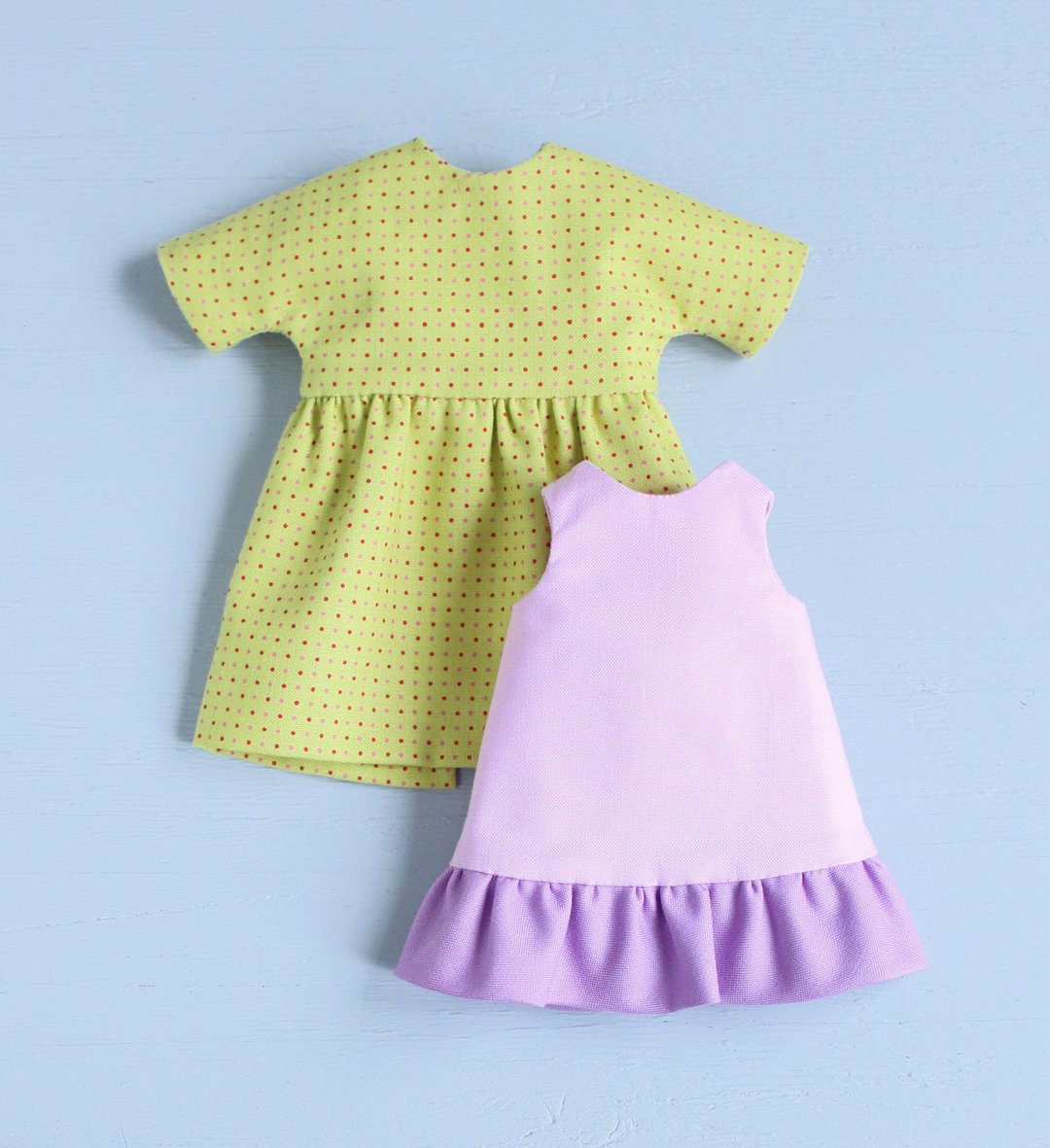 PDF Dresses for Large Doll Sewing Pattern - 手工艺教程/工具书 - 其他材质 