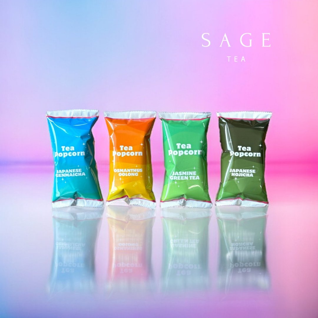 【限定新口味 新包装】Sage 茶味爆谷小包装 婚礼回礼 散水爆谷 - 零食/点心 - 其他材质 粉红色