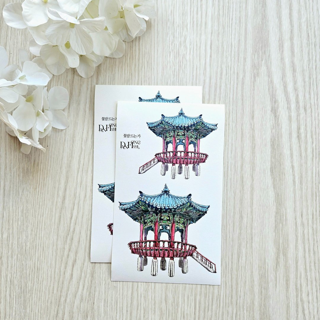 jin_东方风情纸质贴纸_宫殿 v2 - 贴纸 - 纸 