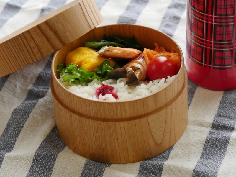 Lunch box  Zelkova tree - 便当盒/饭盒 - 木头 咖啡色