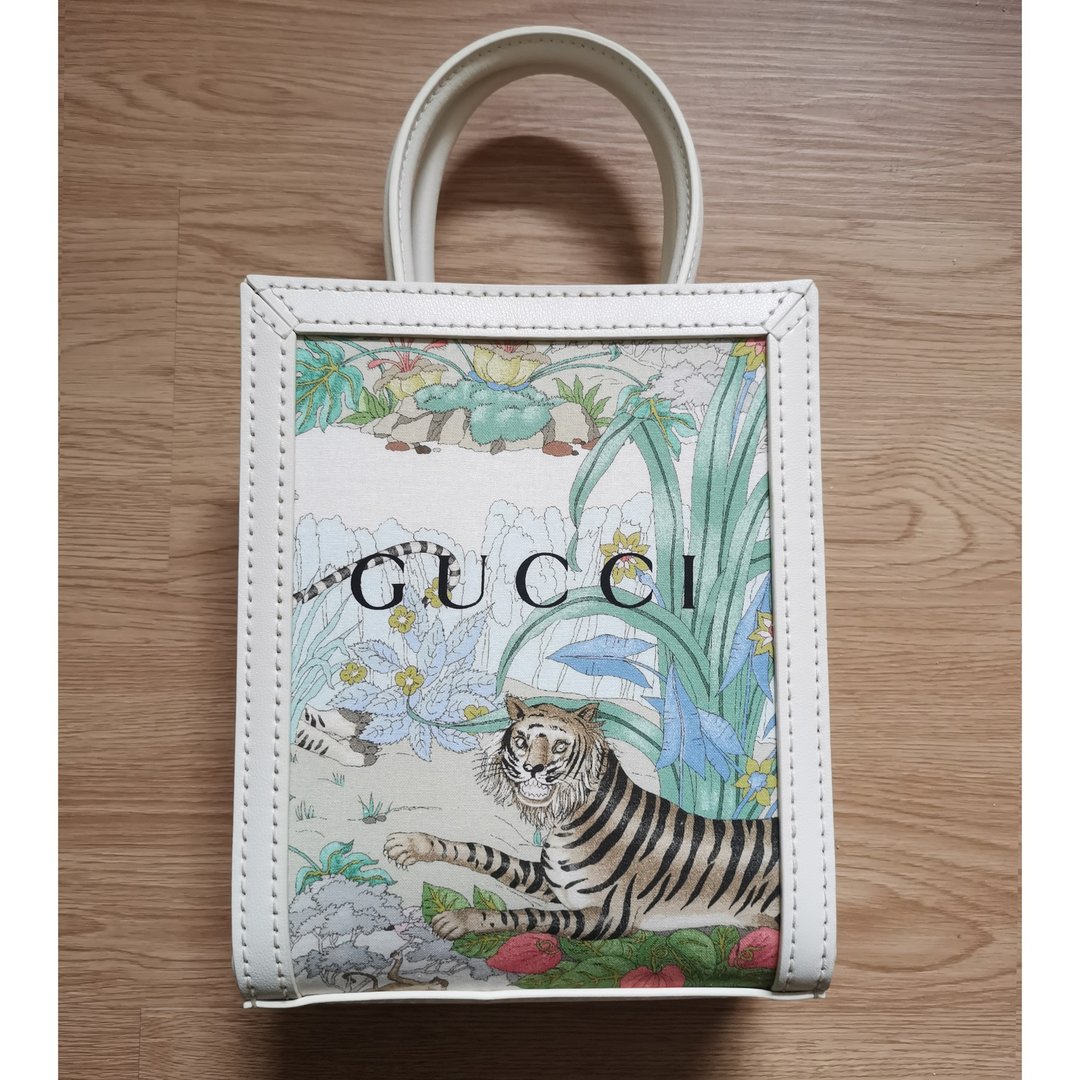 全手缝真皮手提袋 牛皮斜挎包 handmade gucci防尘袋改造琴谱包 - 侧背包/斜挎包 - 真皮 白色