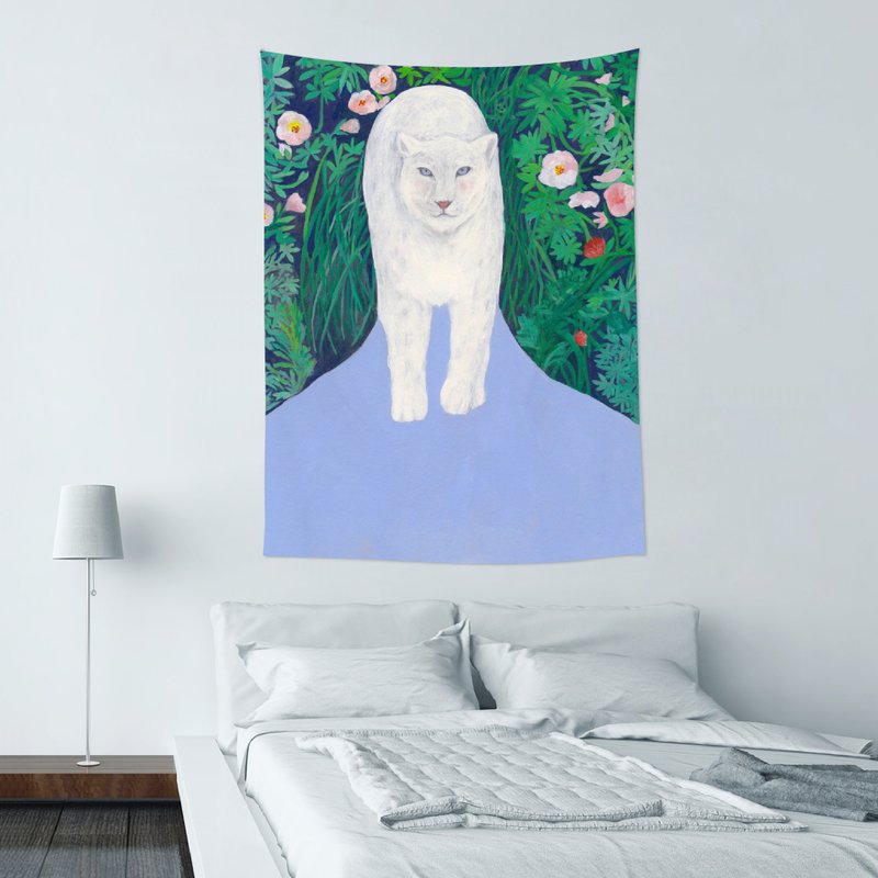▷Umade◀ Desperado 【M】-家饰Home Decor 壁幔Wall Tapestry 墙壁装饰 壁画 居家布置 挂画 摆设 室内设计 活动布置-谢耘耘 AmelieHsieh【M 112x150 cm】 - 摆饰 - 其他材质 蓝色