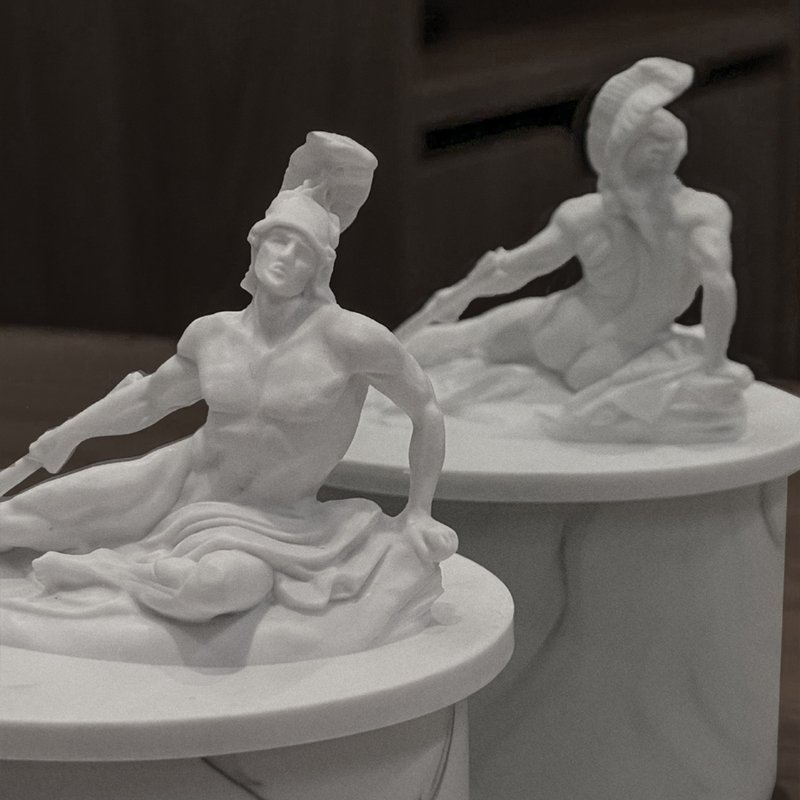 阿基里斯的死穴 － 香薰蜡烛 × 感触之礼 - 蜡烛/烛台 - 其他材质 白色