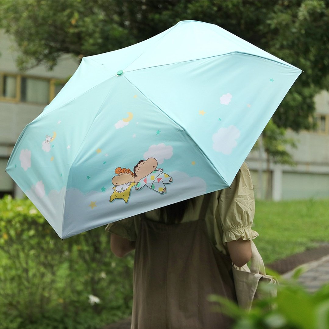 蜡笔小新抗UV轻量自动伞-正版授权 防风伞 黑胶伞 雨伞 遮阳伞 - 雨伞/雨衣 - 其他材质 多色
