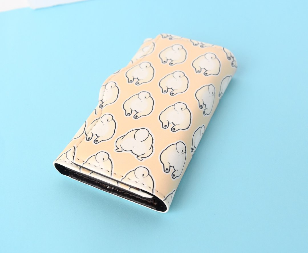 Pug butt key case - 钥匙链/钥匙包 - 其他材质 多色
