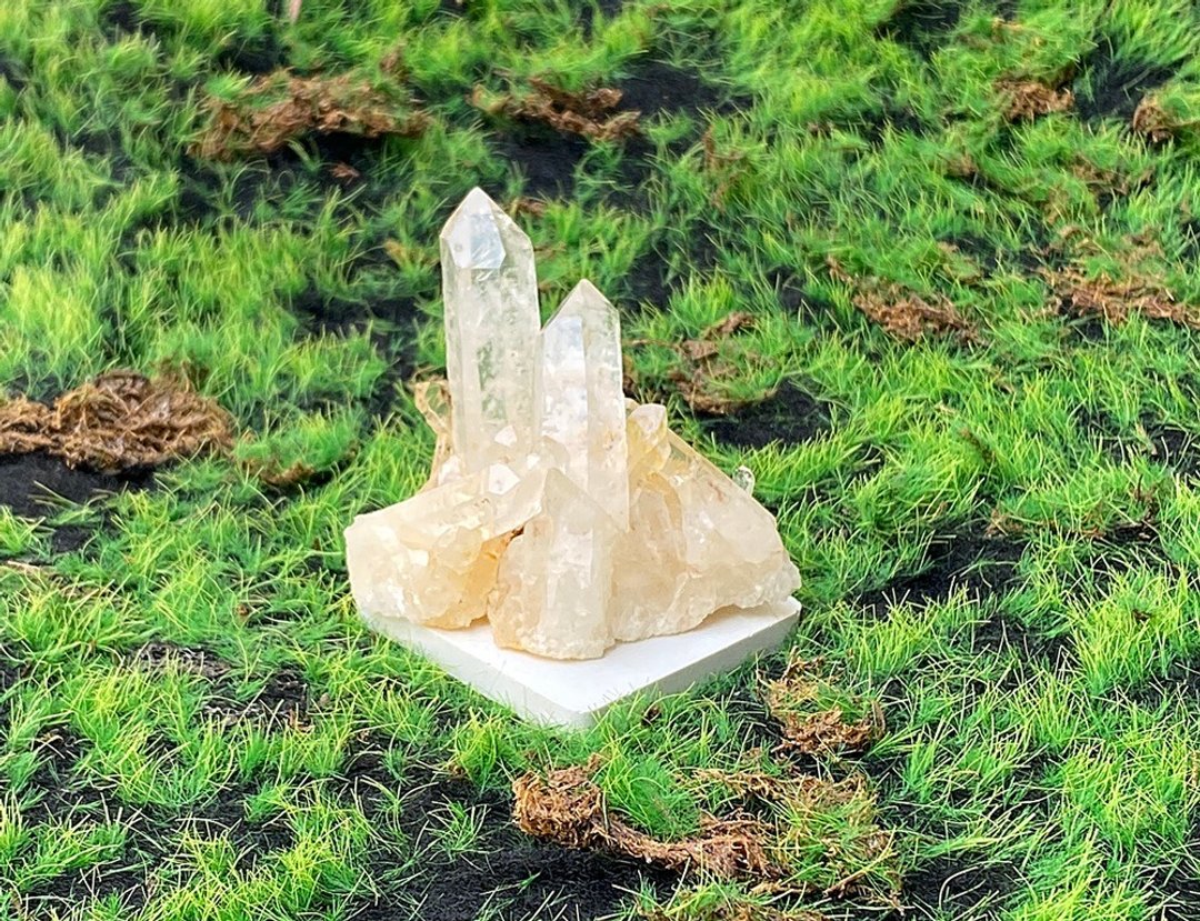 天然原矿白水晶冰山能量柱 白水晶簇 消磁净化 快速出货 风水小物 - 摆饰 - 水晶 多色