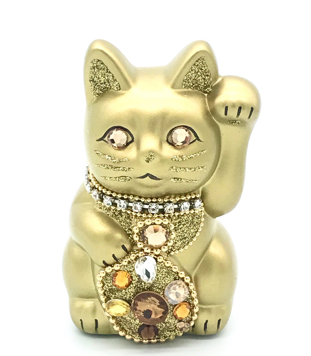 lucky cat Jewelry Cat - 摆饰 - 陶 金色