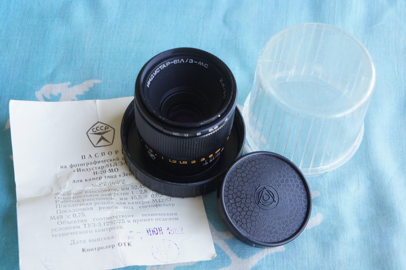 MC Industar-61 L/Z 50mm f/2.8 M42 适用于 Praktica Canon Nikon Zenit - 相机 - 其他材质 