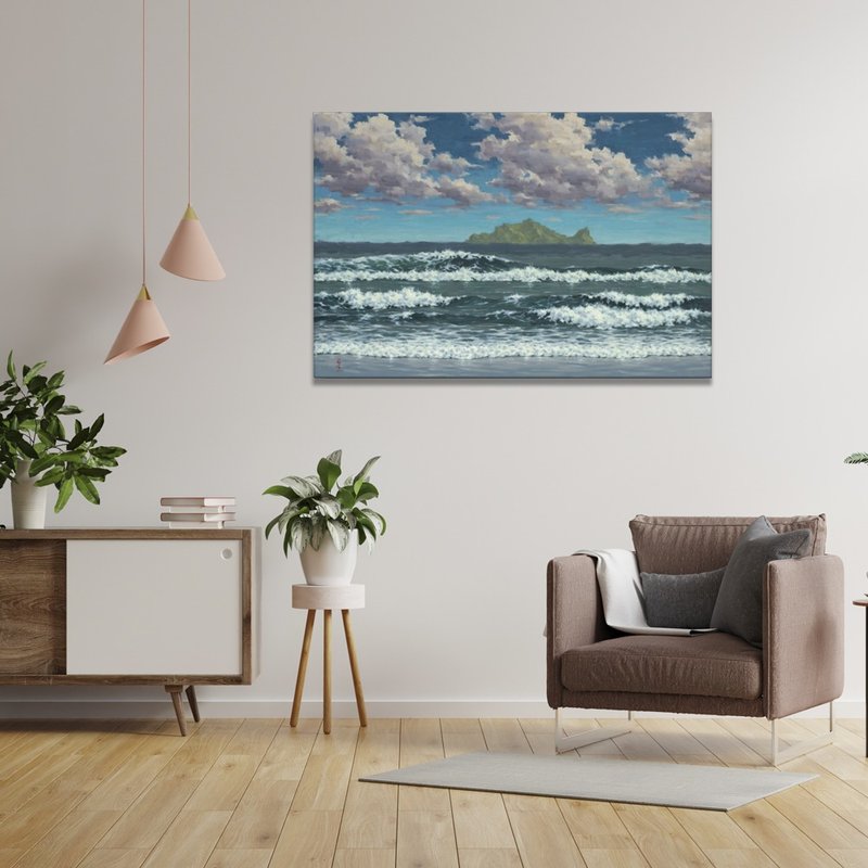 【龟山岛】苏锦皆艺术微喷数位版画 - 海报/装饰画/版画 - 其他材质 多色