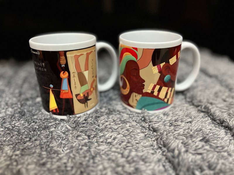 【王室懐の深さ  设计师马克杯对杯】20天鉴赏期 限量 生日礼物 - 咖啡杯/马克杯 - 陶 