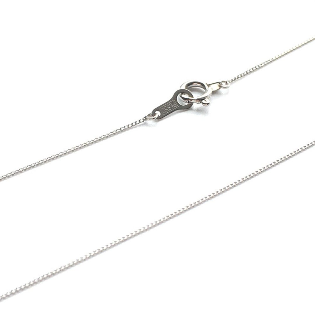 Platinum Design Chain Necklace - 项链 - 贵金属 银色