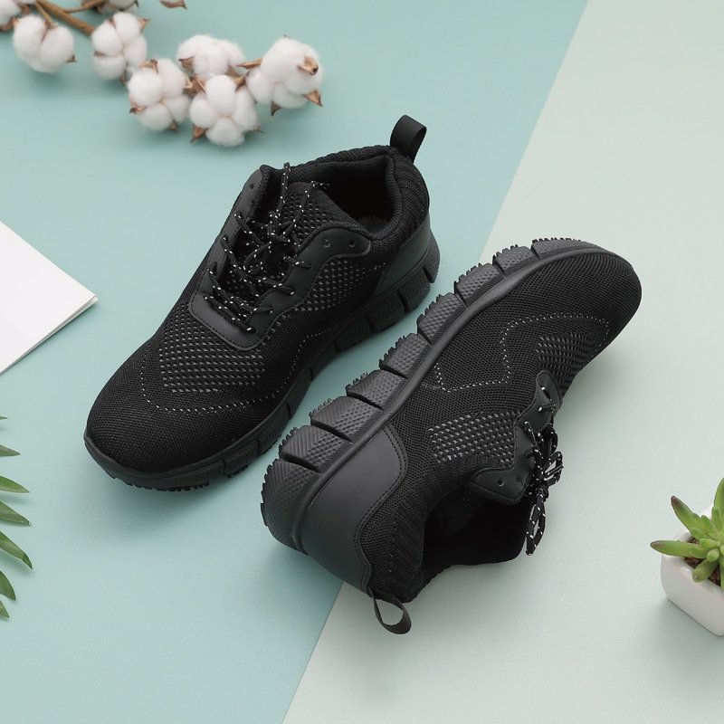 【霍革HORKO】 接地气 自然零距离接地休闲鞋-黑色 - 女款休闲鞋 - 其他材质 