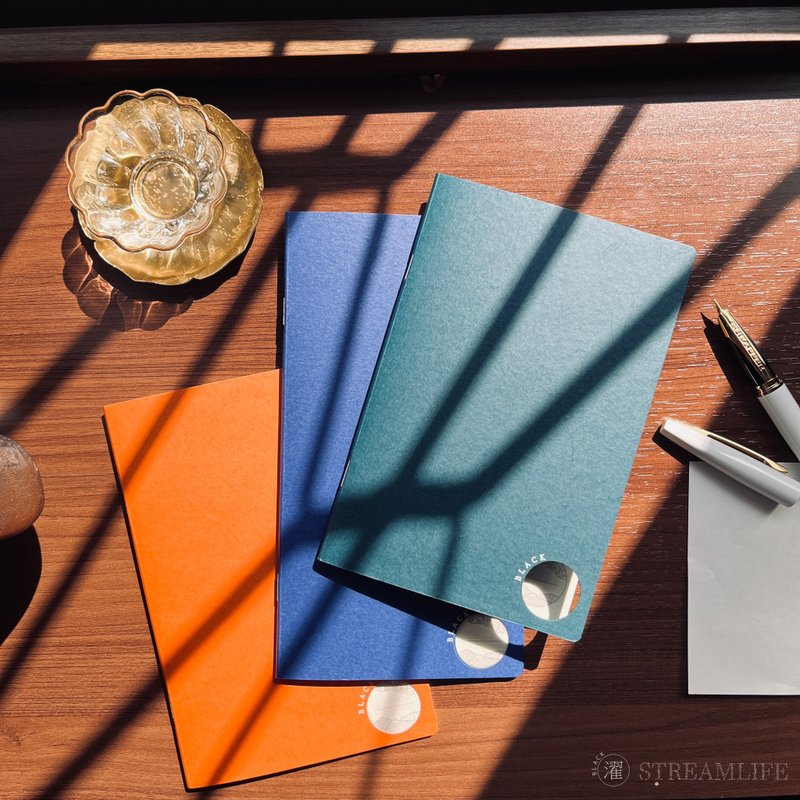 季度凝结 - 环保记事本 - 笔记本/手帐 - 纸 蓝色