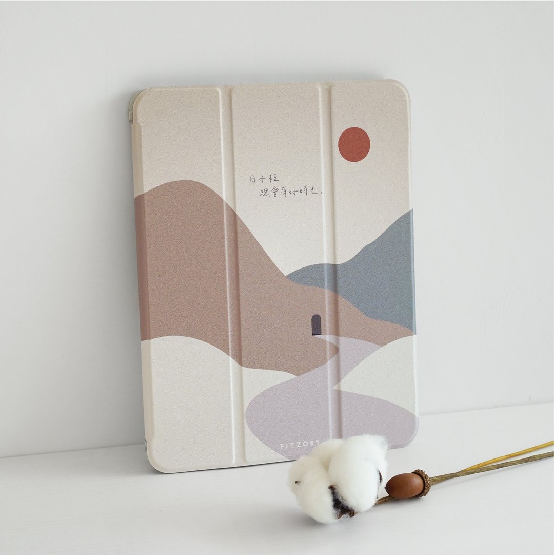 【FITZORY】日常系列款 - Afternoon | iPad壳 - 平板/电脑保护壳 - 塑料 蓝色