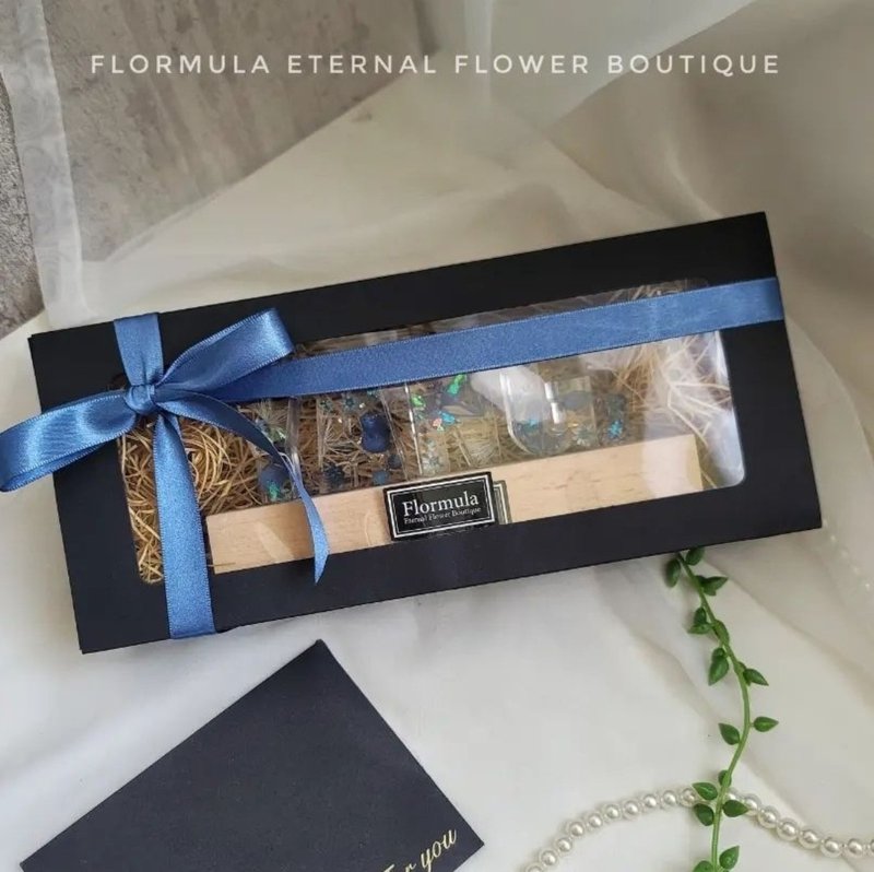 字母灯礼盒包装 - 花瓶/陶器 - 植物．花 黑色