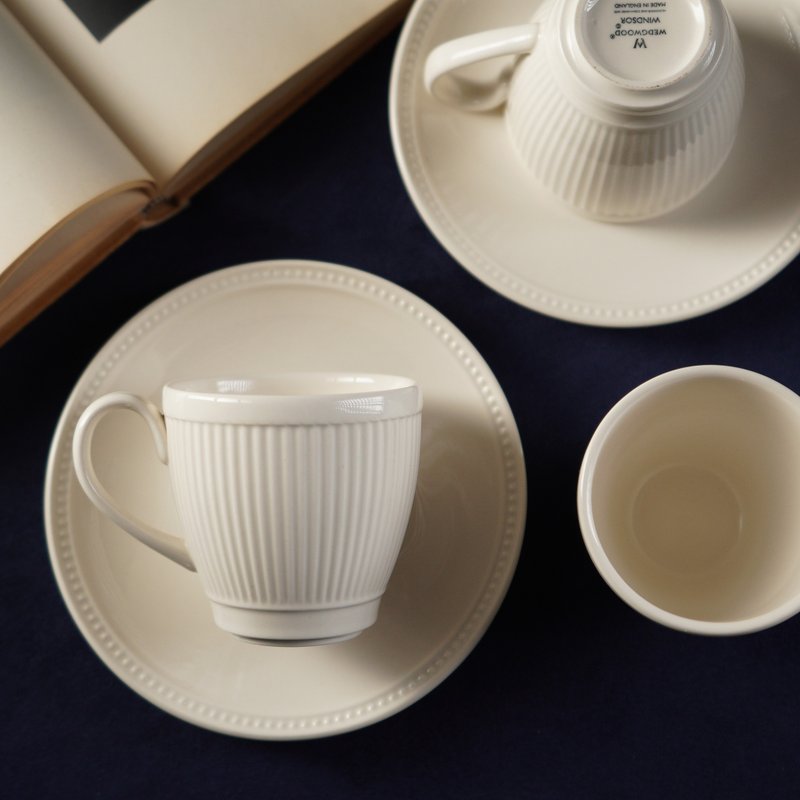 英国名瓷Wedgwood经典Windsor系列茶杯/咖啡杯组/玮致活 - 茶具/茶杯 - 陶 卡其色