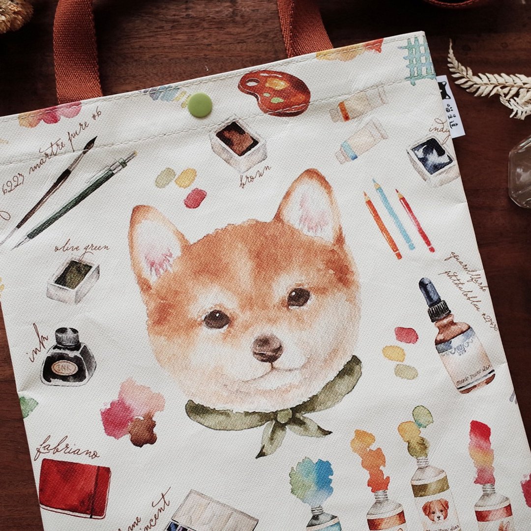 Sunny Bag x 喵星达-柴犬肩背包 - 侧背包/斜挎包 - 其他材质 咖啡色