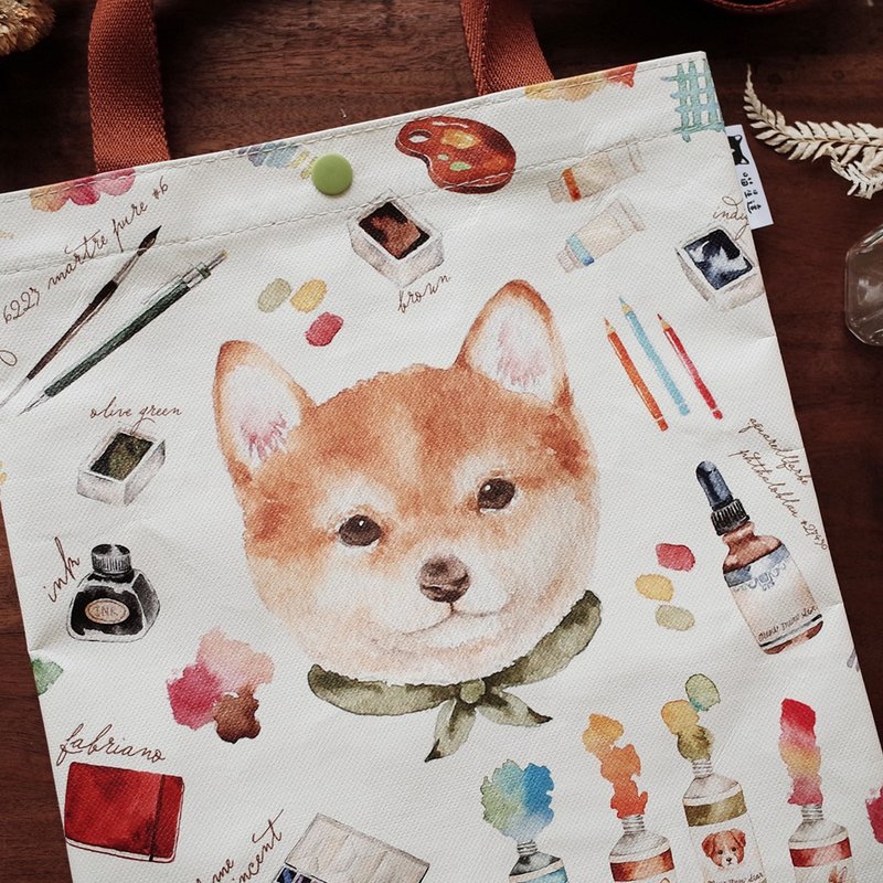 Sunny Bag x 喵星达-柴犬肩背包 - 侧背包/斜挎包 - 其他材质 咖啡色