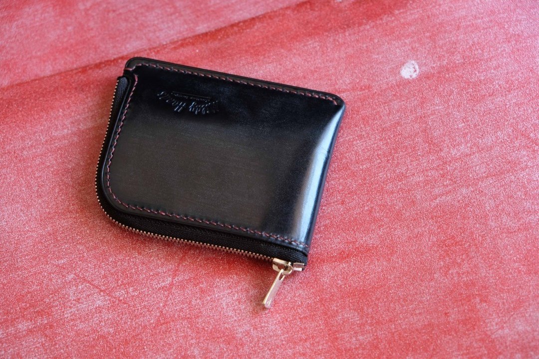 Mildy Hands - C03 - 零钱包 / Bridle Leather ( 英国马缰皮 ) - 皮夹/钱包 - 真皮 黑色