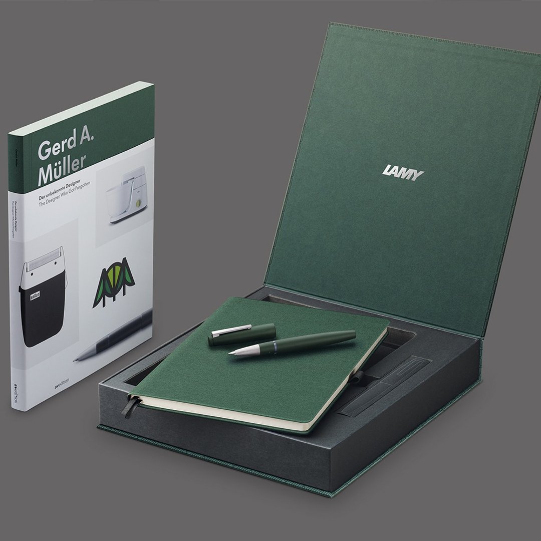 LAMY 全球限量 58周年纪念钢笔礼盒 / 2000 58周年系列 - 松森绿 - 钢笔 - 其他金属 绿色