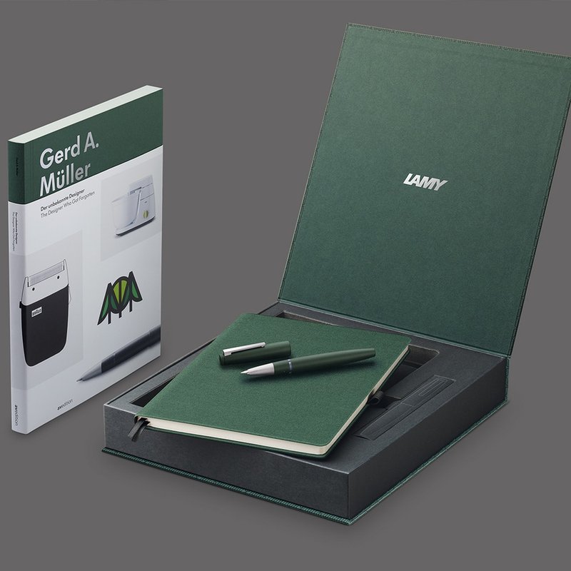 LAMY 全球限量 58周年纪念钢笔礼盒 / 2000 58周年系列 - 松森绿 - 钢笔 - 其他金属 绿色