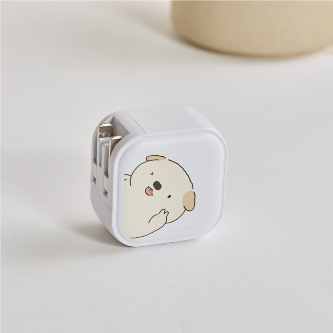 呜比的朋友YA GaN 45W Type-C双孔充电头 - 数码小物 - 塑料 多色