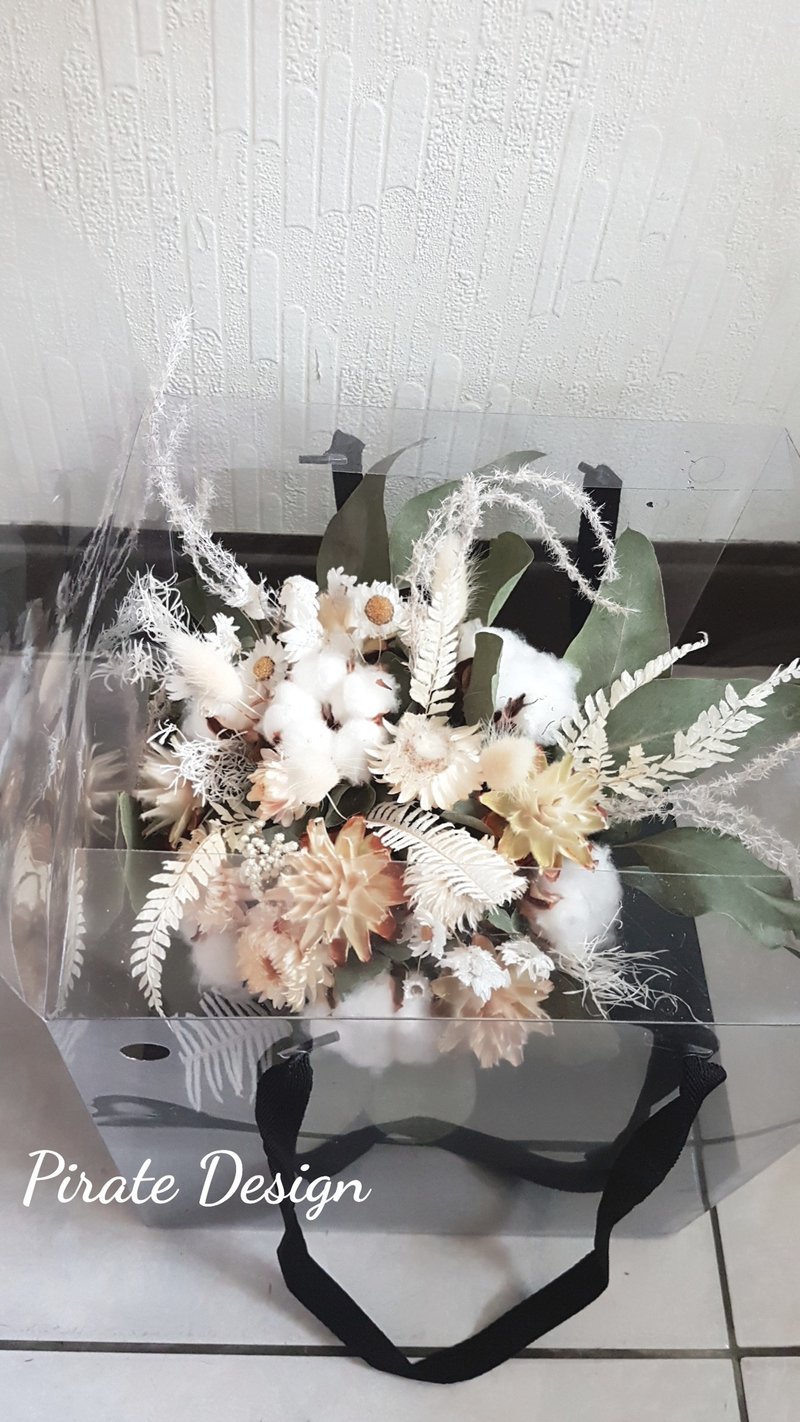 海藏设计│加购捧花专用盒 - 干燥花/捧花 - 塑料 透明