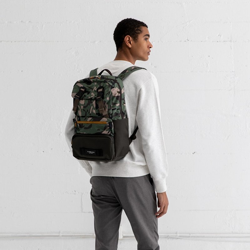 TIMBUK2 CURATOR LAPTOP BACKPACK 20L 城市休闲电脑包 迷彩色 - 后背包/双肩包 - 其他材质 多色
