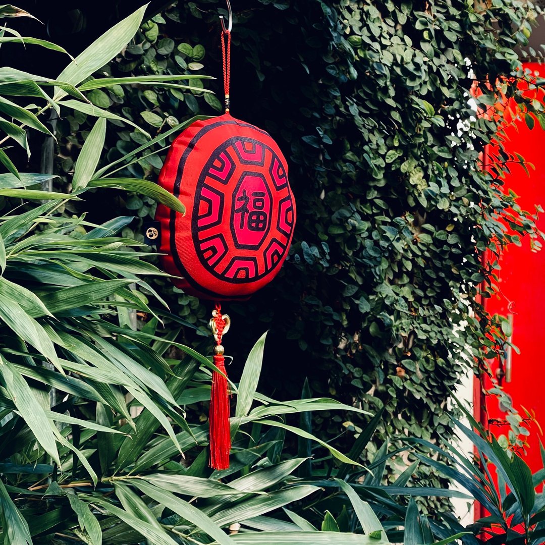 【现货】红龟粿春联 新年过年 吊饰 弥月 婚宴 大寿 春节 布春联 - 摆饰 - 聚酯纤维 红色